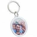 Personalised Acrylic Photo Keyring - Circle
