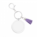 Personalised Acrylic Keyring with Tassel - Cute Design