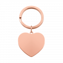 Engraved Heart Keyring