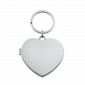 Personalised Luxury Heart Photo Locket Keyring