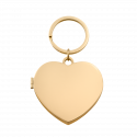 Personalised Luxury Heart Photo Locket Keyring