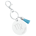 Personalised Zodiac Tassel Keyring