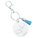 Personalised Constellation Tassel Keyring